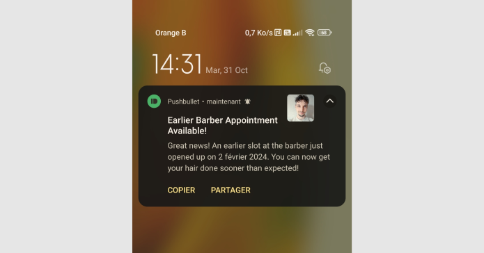 Early Bird Barber Booking Bot project