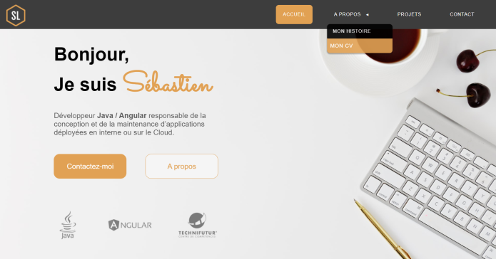 Personal Website project