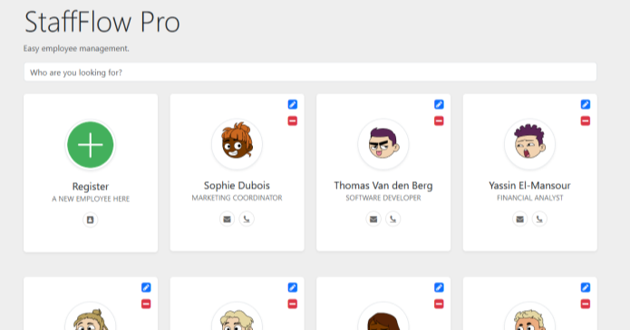 StaffFlow Pro project